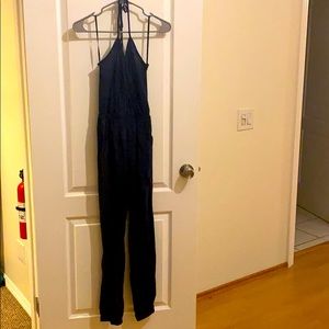 Navy jumpsuit from Lulu’s